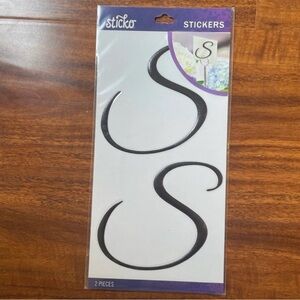 “S” stickers